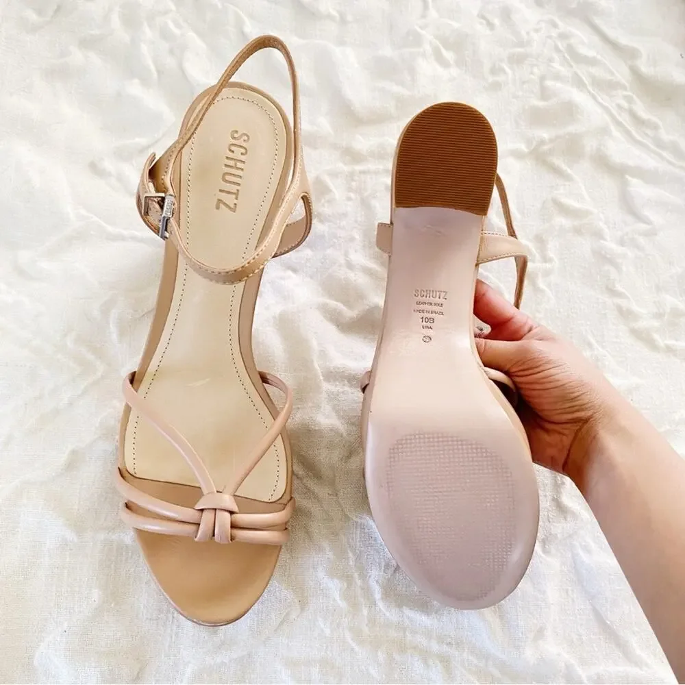 Schutz Kelsie Platform Heels Size 10